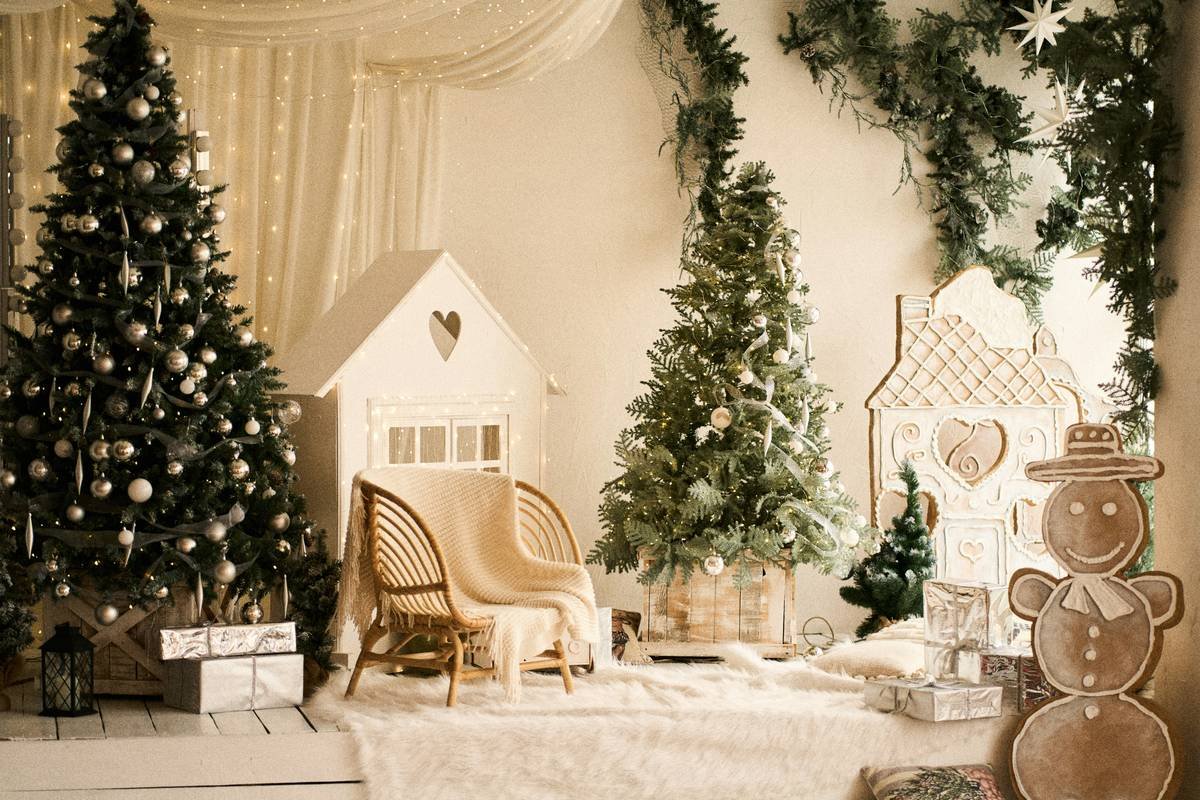 baby shower anniversary decoration room homemade with repurposed garland and milestone jars