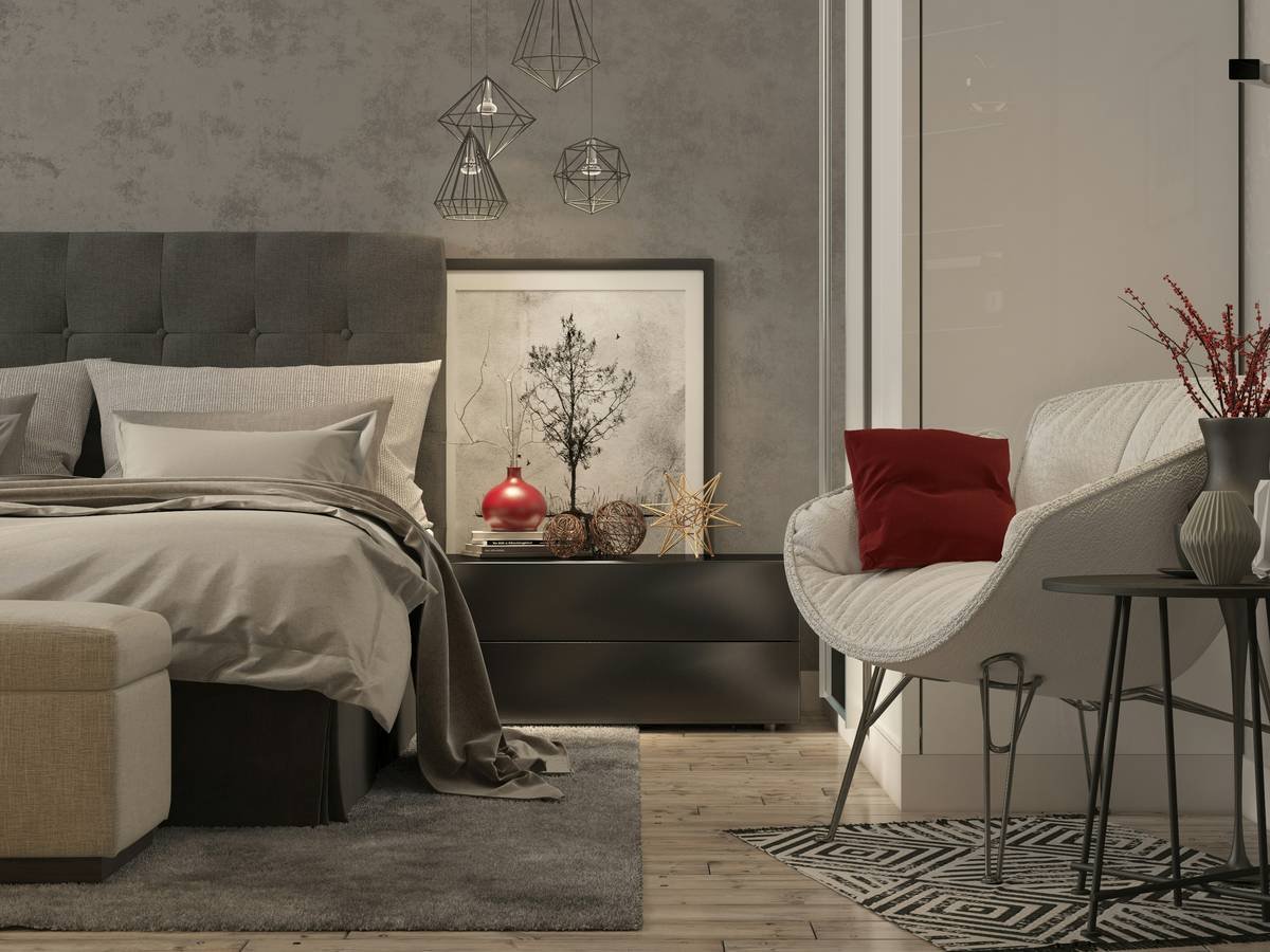 Minimalist anniversary room decoration ideas with warm fairy lights and framed photos